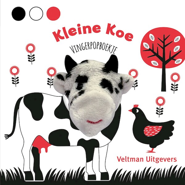 Vingerpopboekje Kleine Koe - (ISBN 9789048319015)