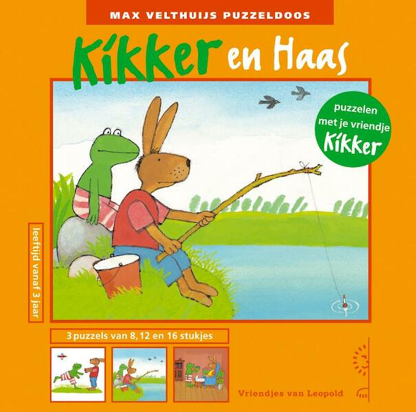 Kikker en Haas puzzeldoos - Max Velthuijs (ISBN 9789025848736)