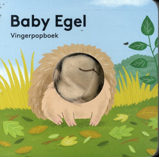 Vingerpopboekje Baby egel - (ISBN 9789464082951)