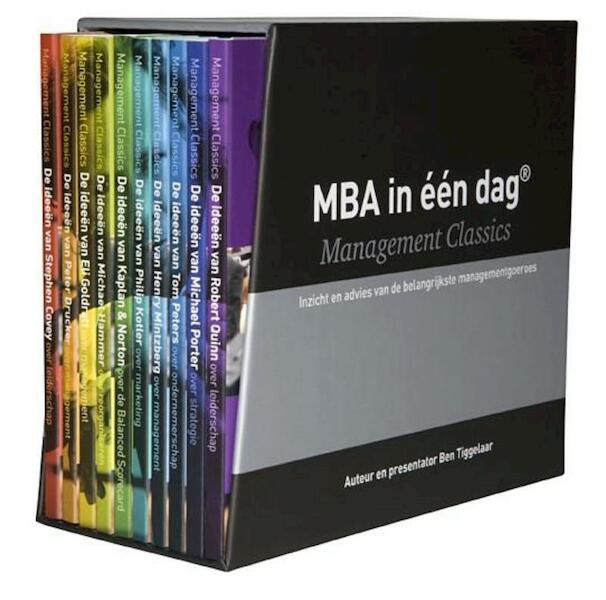 MBA in één dag - Management Classics - Ben Tiggelaar (ISBN 9789079445134)