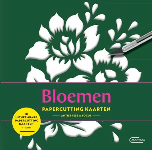 Papercutting kaarten bloemen - (ISBN 9789022338063)
