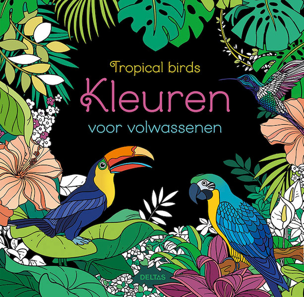 Kleuren voor volwassenen - Tropical birds - ZNU (ISBN 9789044757637)