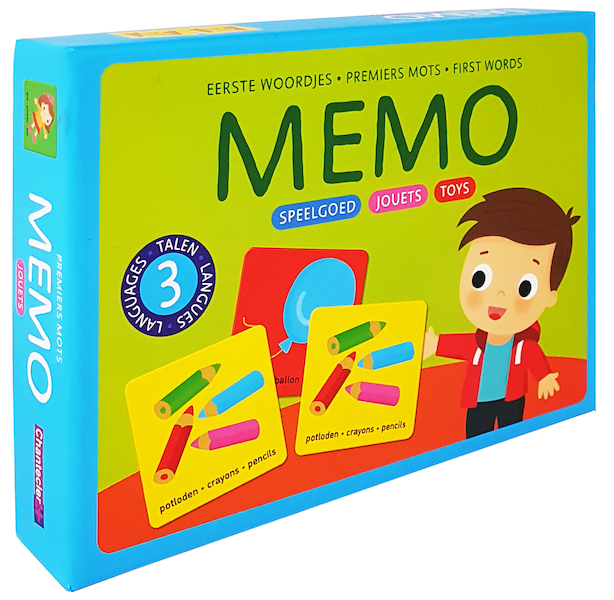 Memo Eerste woordjes - Speelgoed / Memo Premiers mots - Jouets - (ISBN 9789044755909)