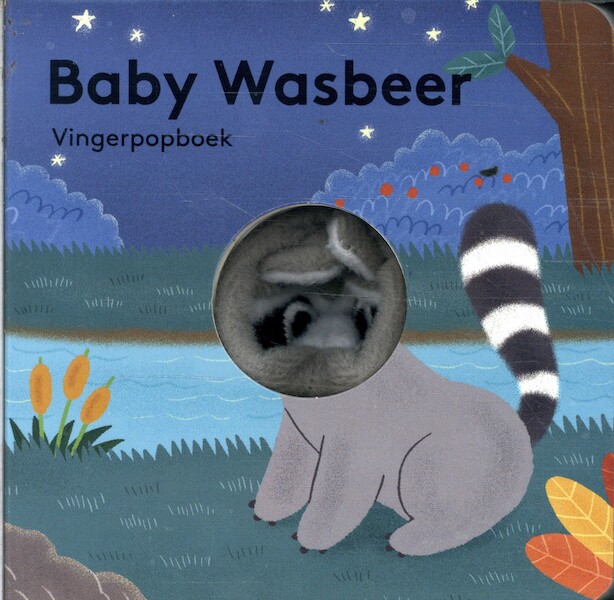 Vingerpopboekje Baby wasbeer - (ISBN 9789464082975)