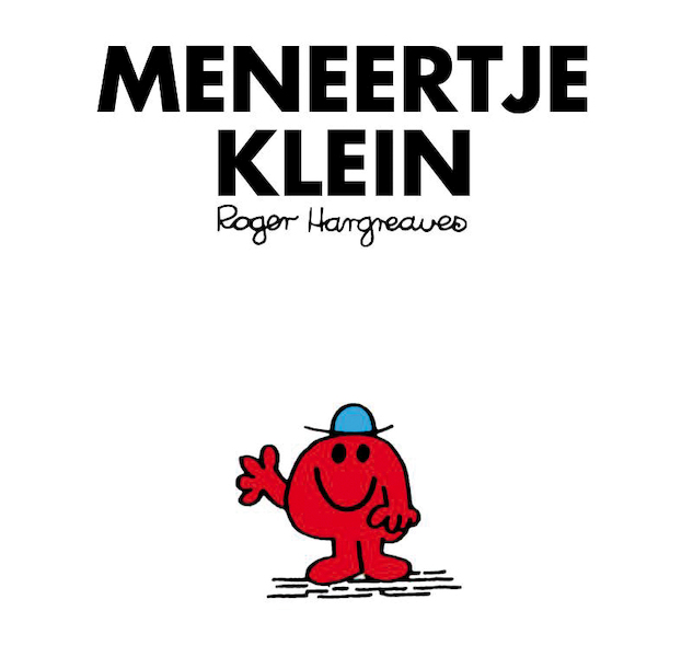 Meneertje Klein set 4 ex. - Roger Hargreaves (ISBN 9789000324965)