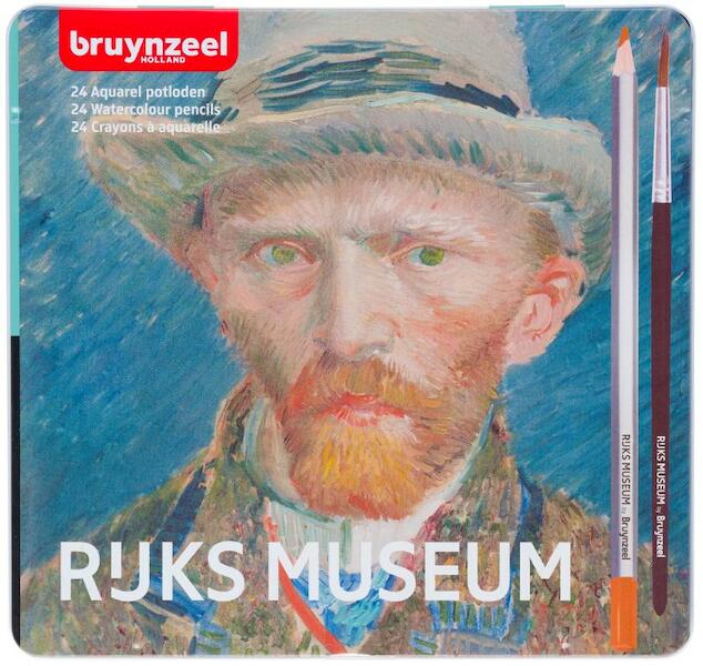 Bruynzeel Dutch Masters blik 24 aquarelpotloden - (ISBN 8712079413682)