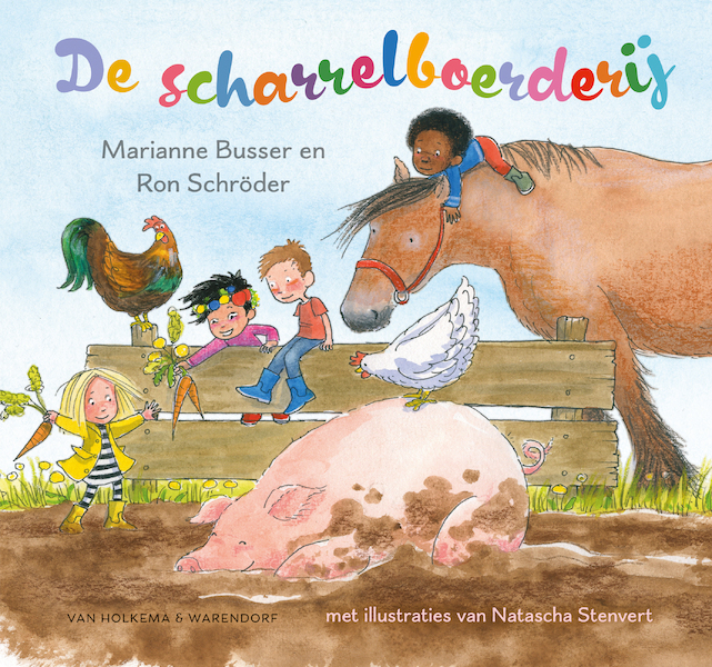 De scharrelboerderij - Marianne Busser, Ron Schröder (ISBN 9789000371754)