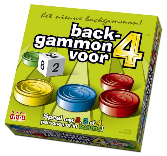 Backgammon voor 4 - (ISBN 8715659002306)