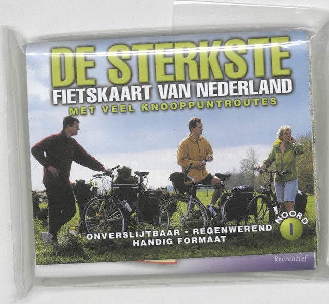 De sterkste fietskaart van Nederland 1+2 - (ISBN 9789058810168)