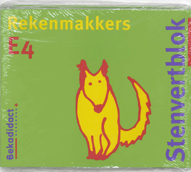 Rekenmakkers set 5 ex E4 Leerlingenboek - (ISBN 9789026223945)