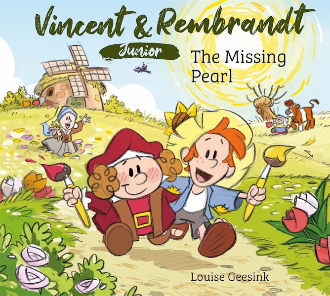 Vincent & Rembrandt Junior - The lost pearl - Louise Geesink (ISBN 9789025777937)
