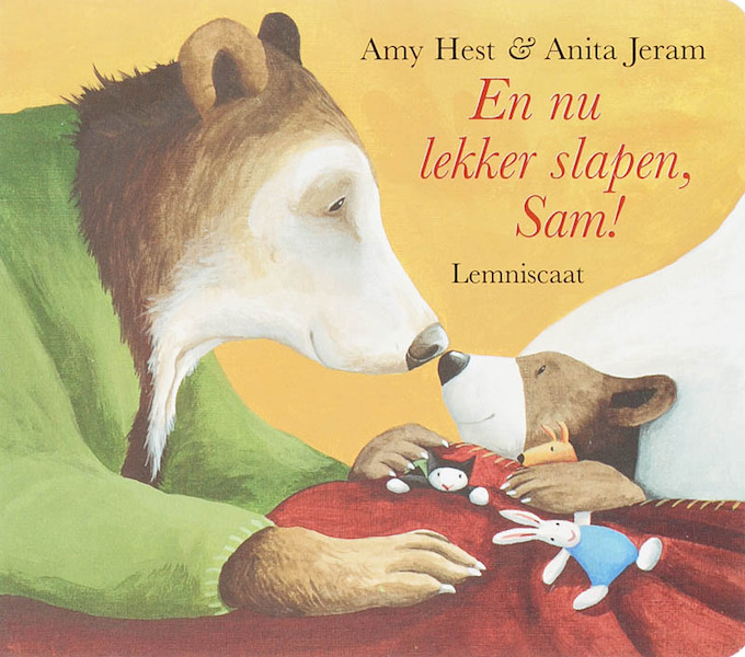 En nu lekker slapen, Sam Kartonboekje - Amy Hest (ISBN 9789056379681)