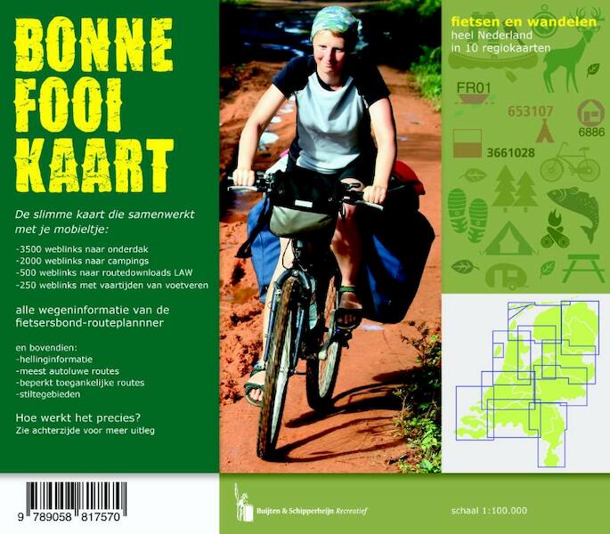 Bonnefooikaart - (ISBN 9789058817570)