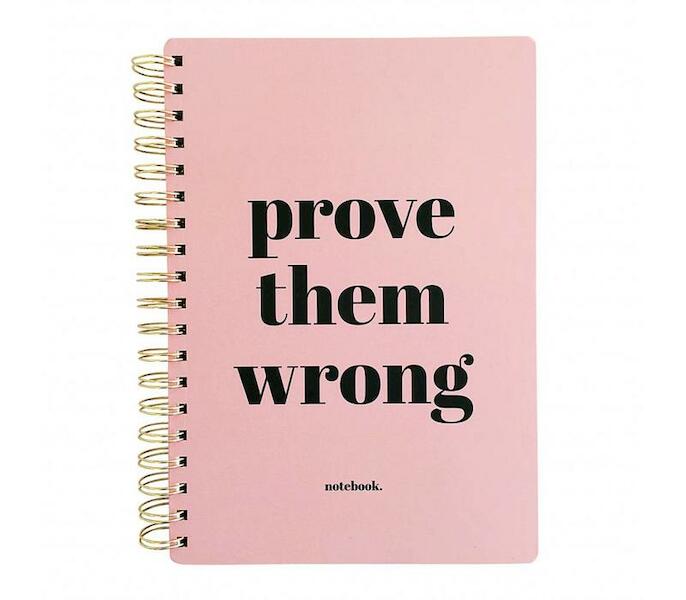 Notebook Prove them wrong - (ISBN 8719322142788)