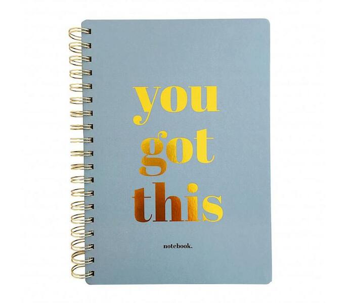 Notebook You got this - (ISBN 8719322142801)