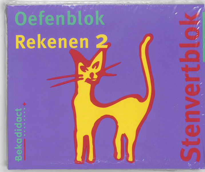 Stenvert oefenblok Gr 4 5 ex Rekenen - (ISBN 9789028110939)