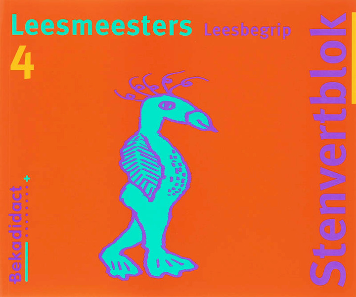 Stenvertblok Leesmeesters set 5 ex groep 4 - Henk Hokke (ISBN 9789026244575)