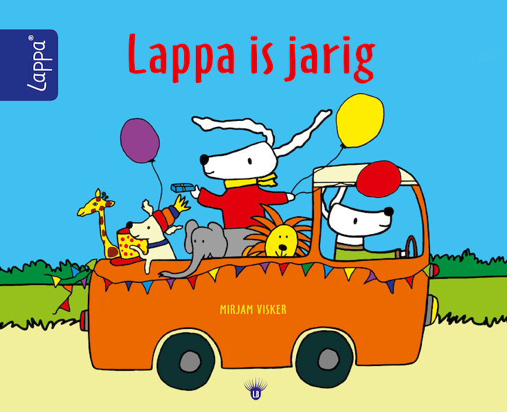 Lappa is jarig - Mirjam Visker (ISBN 9789492731012)