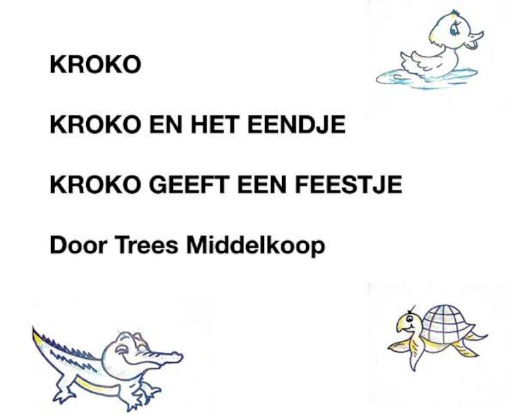Kroko - Trees Middelkoop (ISBN 9789462664128)