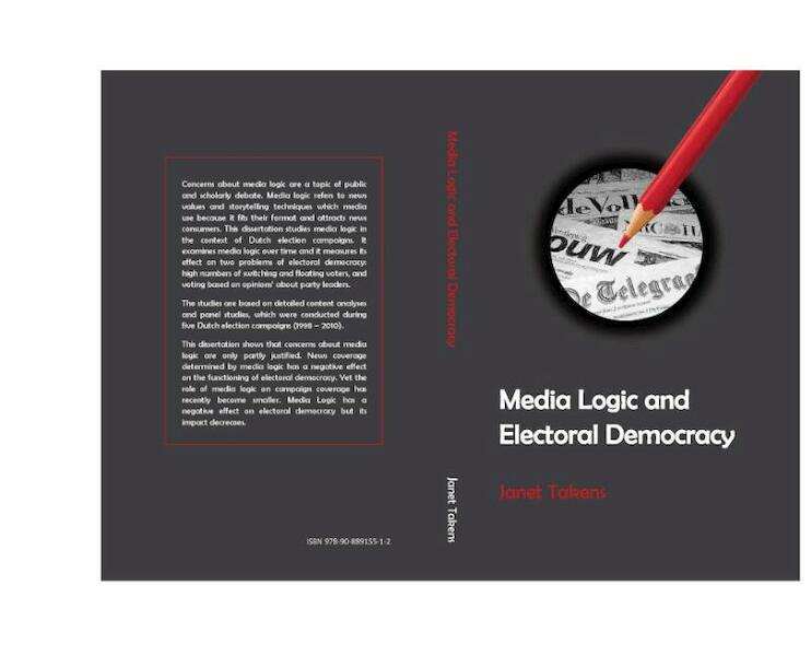 Media logic and electoral democracy - J.H. Takens (ISBN 9789088915512)