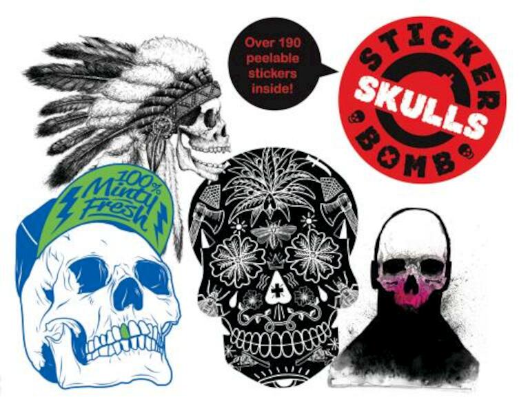 Stickerbomb Skulls - Micke Nikander (ISBN 9781780671833)