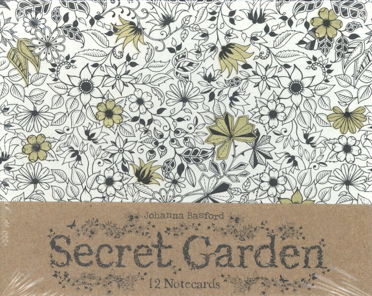 Secret Garden: 12 Notecards - Johanna Basford (ISBN 9781856699471)