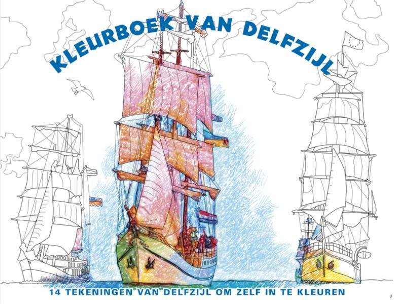 Kleurboek van Delfzijl - (ISBN 9789054523260)