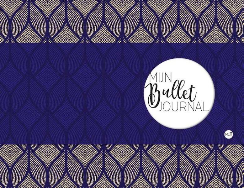 Mijn bullet journal - blauw - (ISBN 9789045322186)