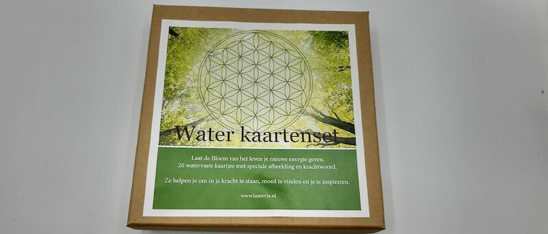 Bloem van het leven waterkaarten - Klaske Goedhart (ISBN 9789492484376)