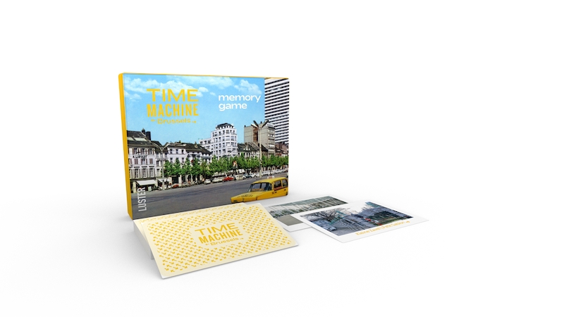 Time Machine Brussels Memory Game - Tanguy Ottomer (ISBN 9789460582998)