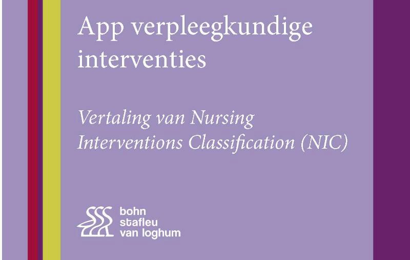 App verpleegkundige interventies - (ISBN 9789036819572)