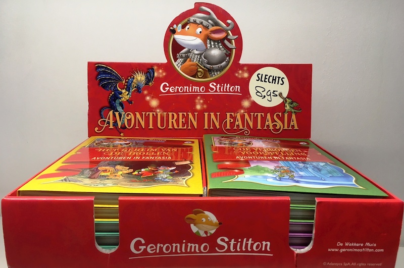 Display Avonturen in Fantasia (5 x 2 delen) (3+4) - Geronimo Stilton (ISBN 9789085924944)