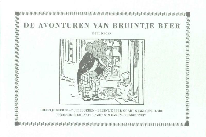 De avonturen van Bruintje Beer 9 - Mary Tourtel (ISBN 9789076268149)