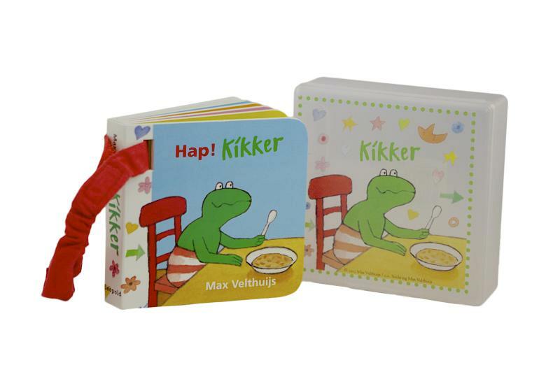 Hap! Kikker - buggyboekje in koekdoosje - Max Velthuijs (ISBN 9789025862879)