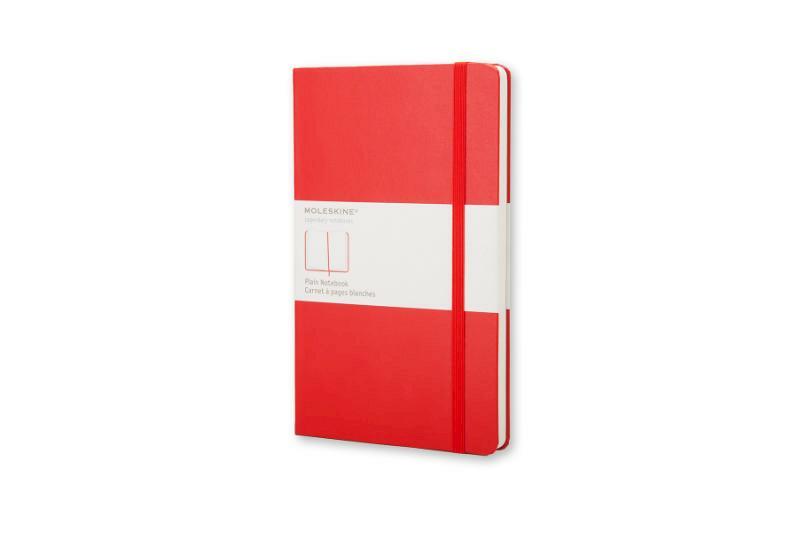 Moleskine Large Plain Notebook Red - (ISBN 9788862930062)