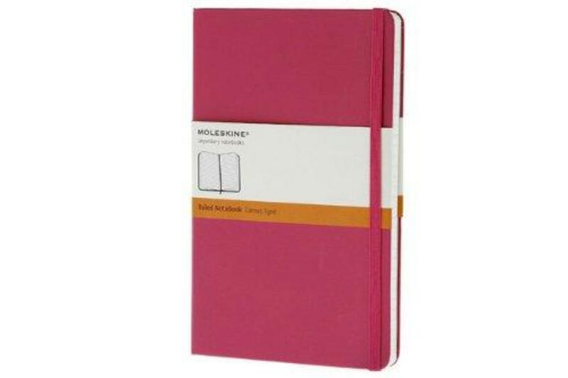 Moleskine Magenta Large Ruled Notebook Hard - (ISBN 9788866136453)