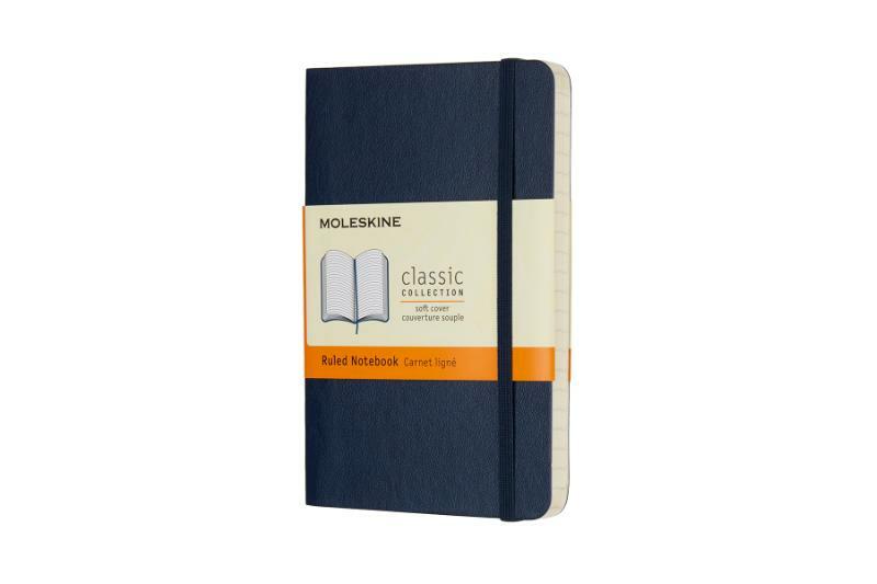 Moleskine Notebook Pocket Ruled Sapphire Blue Soft - (ISBN 8055002854719)