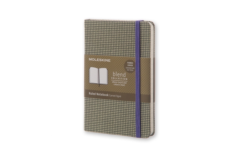 Moleskine Blend Limited Collection Pocket (9x14 cm) Gelinieerd Groen - (ISBN 8051272893526)