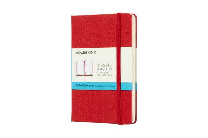 Moleskine Dotted Notebook Pocket Scarlet Red - (ISBN 8058341715321)
