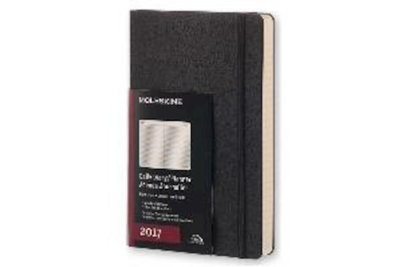 Moleskine 12 month planner - daily - large - black - hard cover - (ISBN 8051272893205)