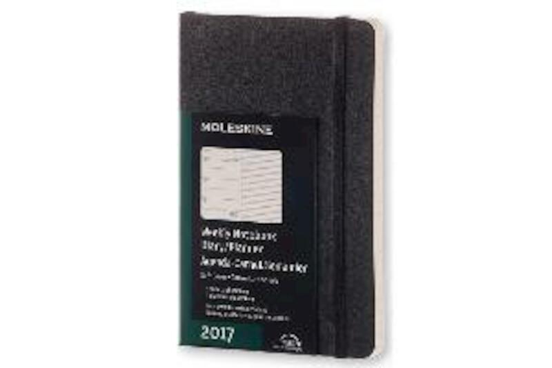 Moleskine 12 month - weekly - pocket - black - soft cover - (ISBN 8051272893335)