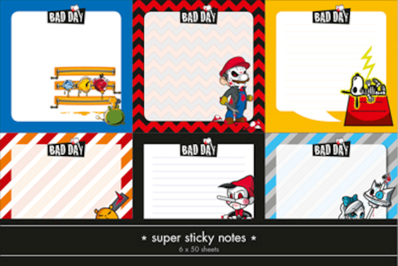 Bad day sticky notes - (ISBN 9789461889393)