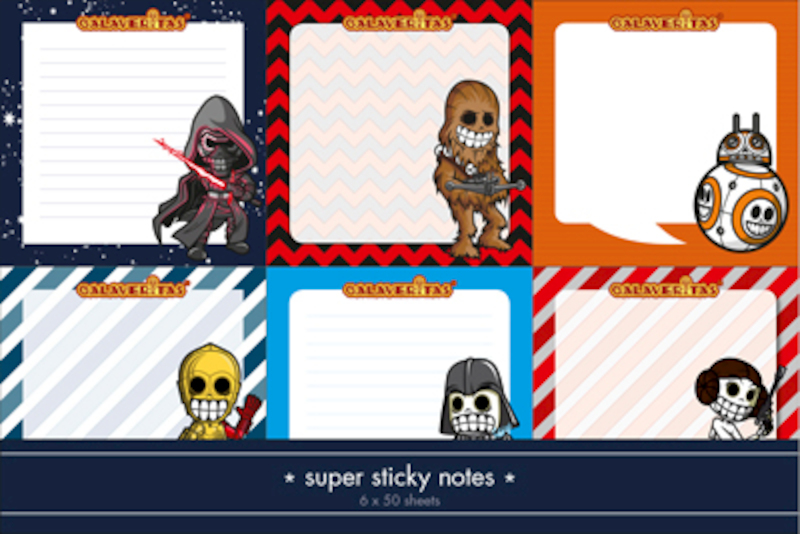Space warriors sticky notes - (ISBN 9789461889362)