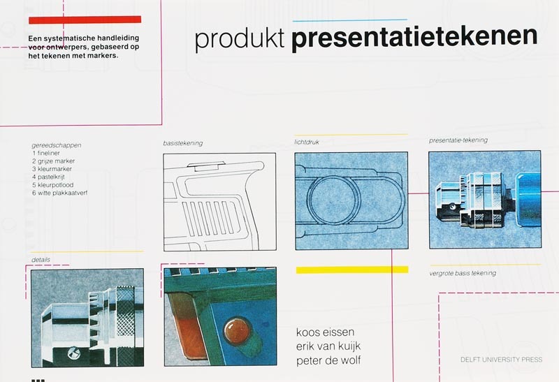 Produkt presentatietekenen - K. Eissen, E. van Kuijk, P. de Wolf (ISBN 9789062751594)