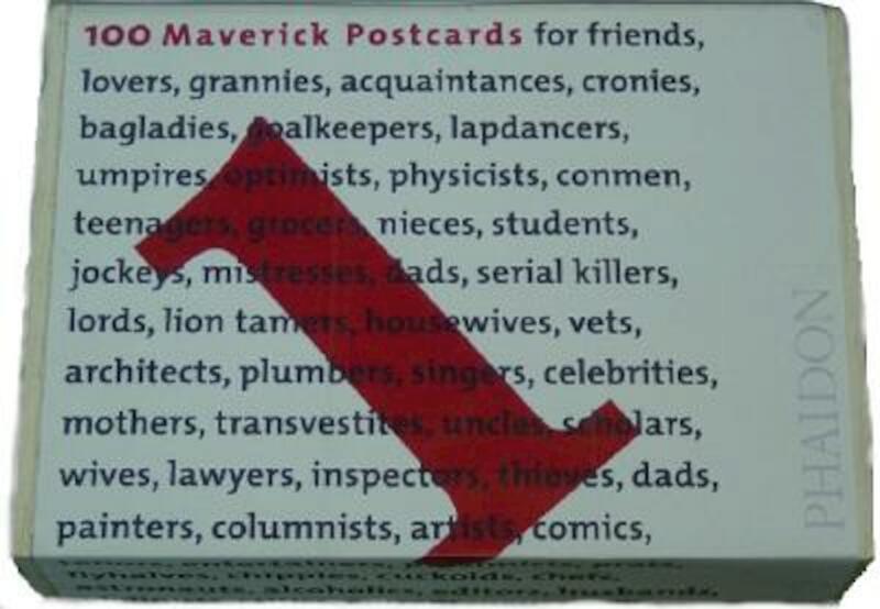 100 Maverick Postcards - Alan Fletcher (ISBN 9780714844435)