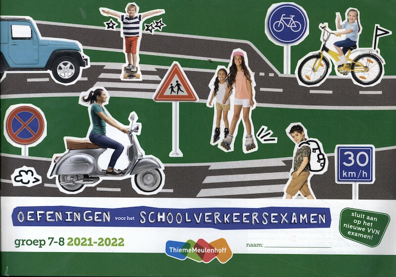 Schoolverkeersexamen 2021-2022 Oefenboekje - (ISBN 9789006680287)