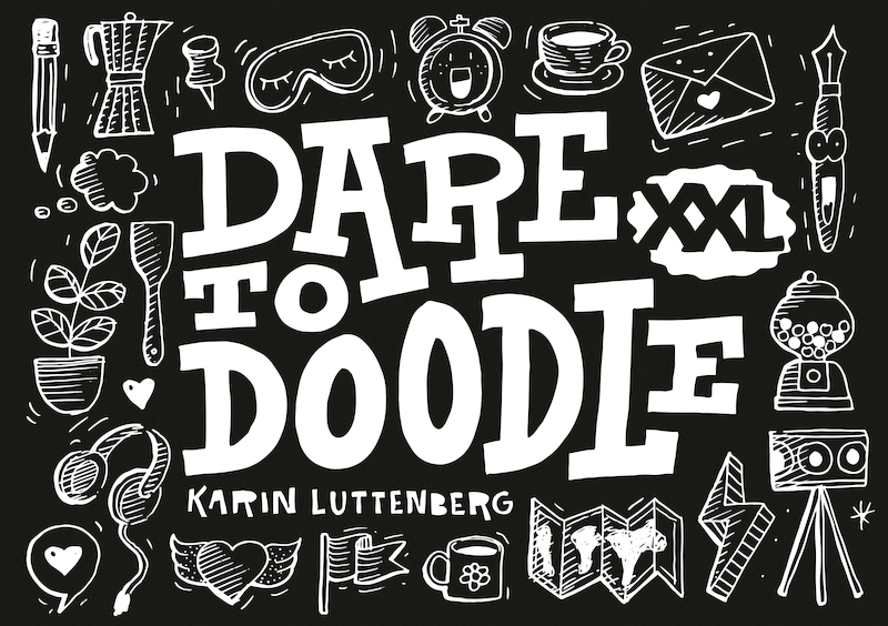 Dare to doodle XXL - Karin Luttenberg (ISBN 9789078053316)
