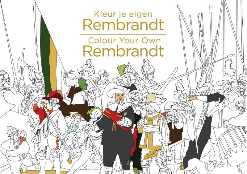 Kleur je eigen Rembrandt/Colour Your Own Rembrandt - (ISBN 9789045212104)