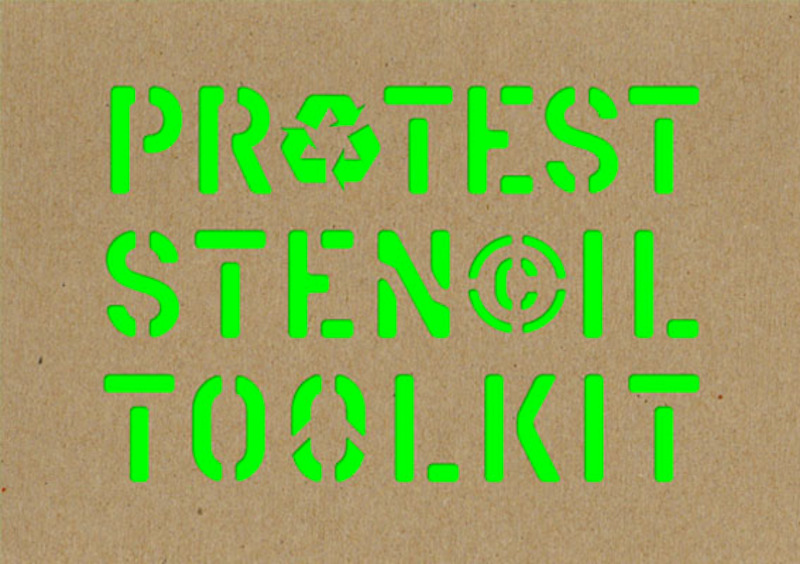 Protest Stencil Toolkit - (ISBN 9781786273710)