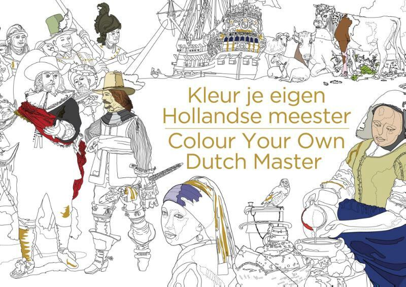 Kleur je eigen Hollandse meester/Colour your own Dutch master - (ISBN 9789045209036)